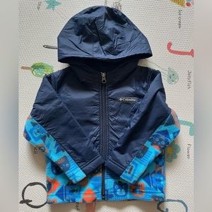 Columbia Boys' Steens Mt Overlay Hoodie - Size 2T